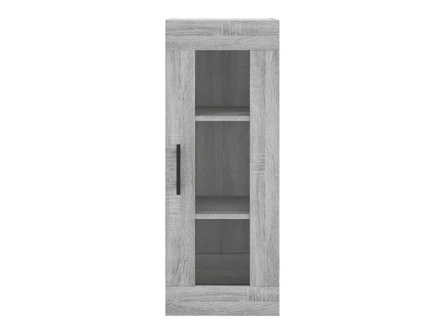 Outlet vidaxl Armário de parede 34,5x34x90 cm sonoma Cinzento