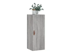 vidaxl Armário de parede 34,5x34x90 cm sonoma Cinzento