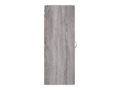 vidaxl Armário de parede 34,5x34x90 cm sonoma Cinzento