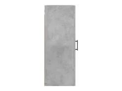 vidaxl Armário de parede 34,5x34x90 cm cimento^ Prateleira