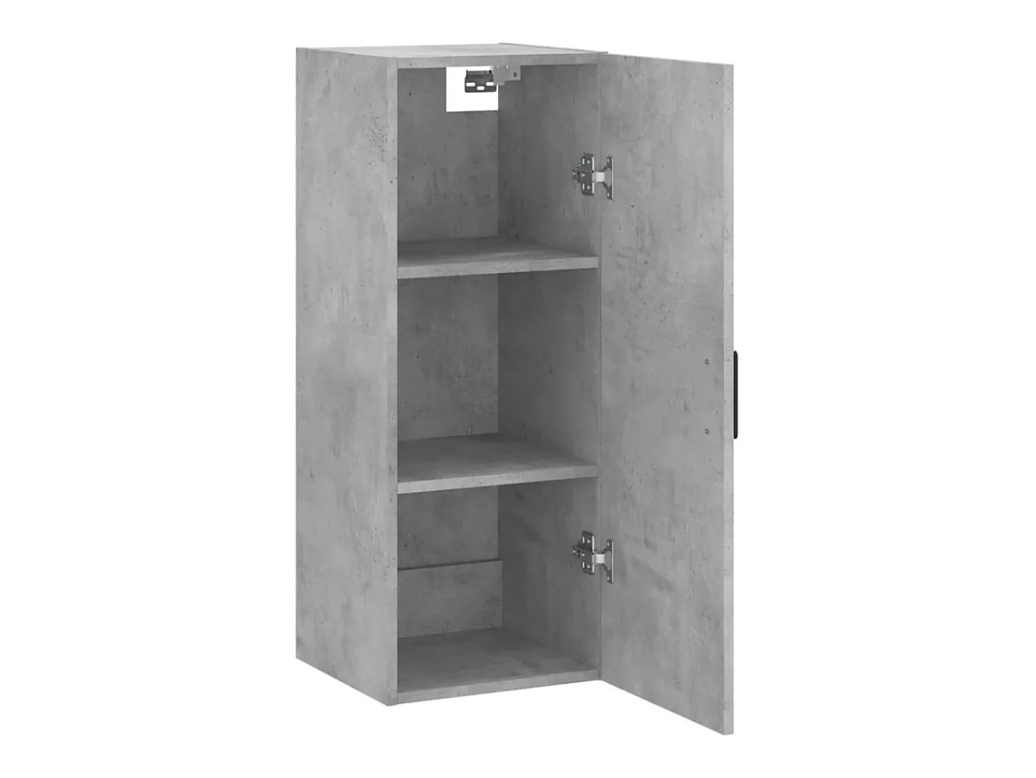 vidaxl Armário de parede 34,5x34x90 cm cimento^ Prateleira