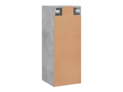 vidaxl Armário de parede 34,5x34x90 cm cimento^ Prateleira