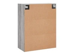 Prateleira|vidaxl Armário de parede 69,5x34x90 cm sonoma Cinzento