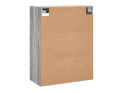 Prateleira*vidaxl Armário de parede 69,5x34x90 cm sonoma Cinzento