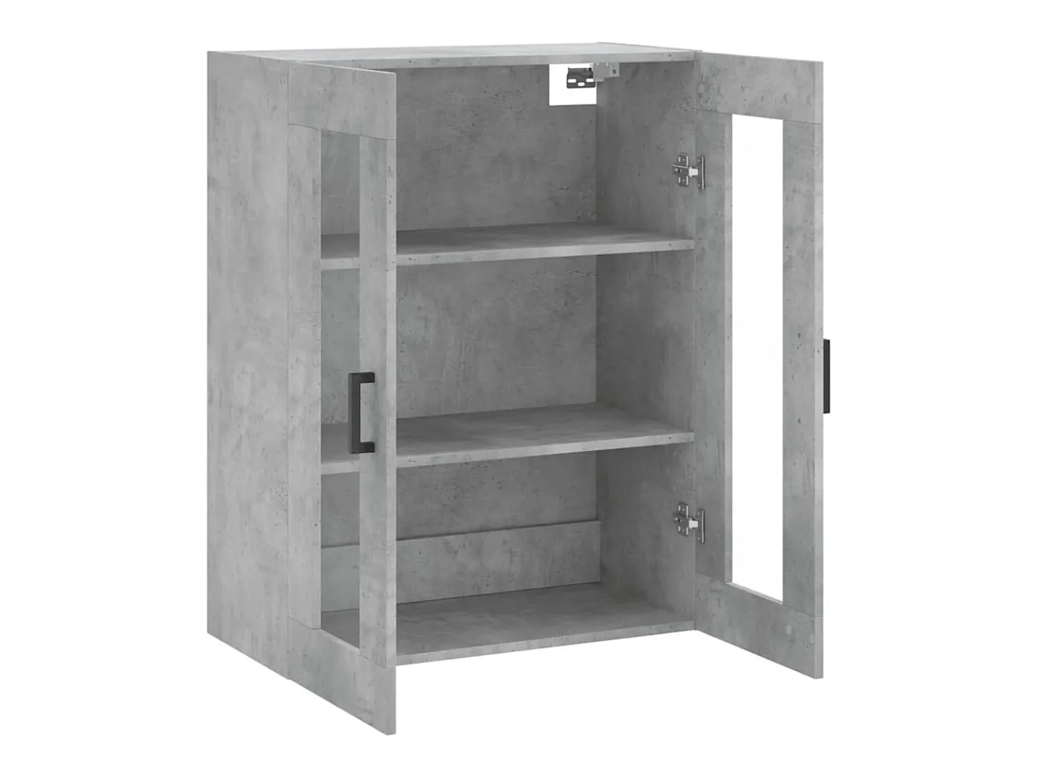 Prateleira|vidaxl Armário de parede 69,5x34x90 cm cimento Cinzento