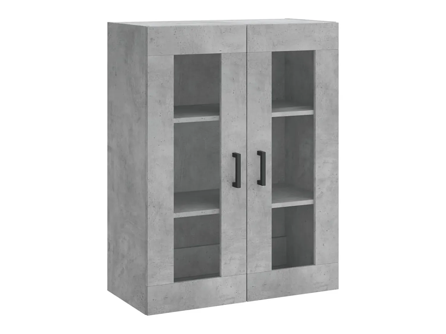 Prateleira|vidaxl Armário de parede 69,5x34x90 cm cimento Cinzento