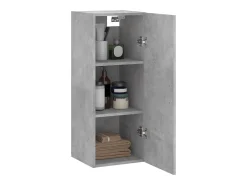 Sale vidaxl Armário de parede 34,5x34x90 cm cimento Cinzento