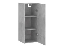 Sale vidaxl Armário de parede 34,5x34x90 cm cimento Cinzento