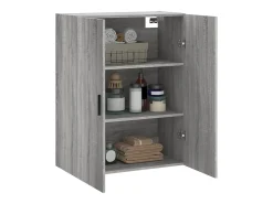 Discount vidaxl Armário de parede 69,5x34x90 cm sonoma Cinzento