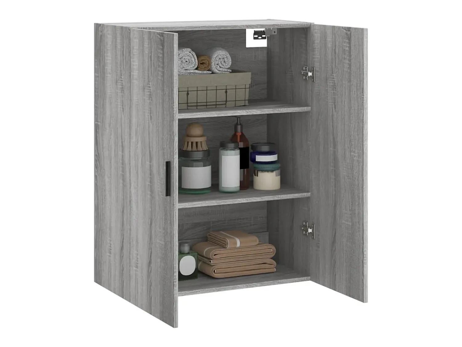 Discount vidaxl Armário de parede 69,5x34x90 cm sonoma Cinzento