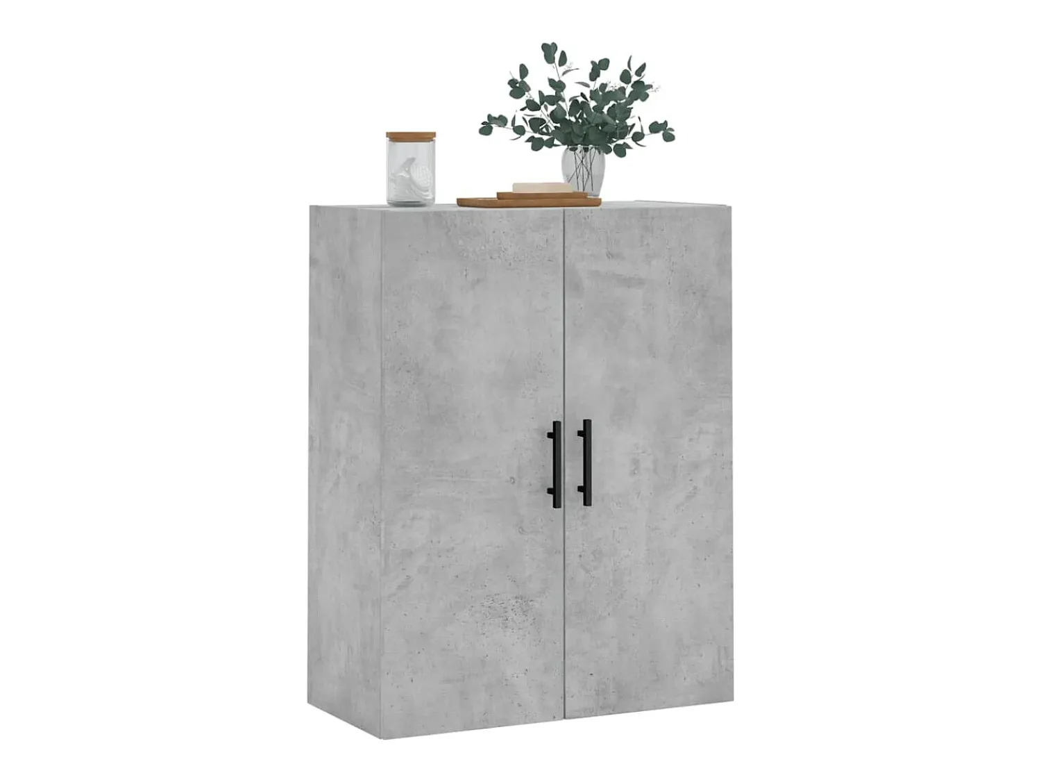 Clearance vidaxl Armário de parede 69,5x34x90 cm cimento Cinzento