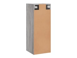 Best vidaxl Armário de parede 34,5x34x90 cm sonoma Cinzento