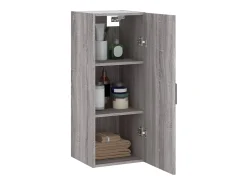 Best vidaxl Armário de parede 34,5x34x90 cm sonoma Cinzento