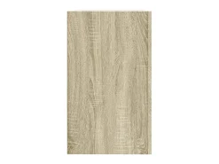Prateleira*vidaxl Armário de parede 75x35x60 cm derivados madeira carvalho sonoma Castanho