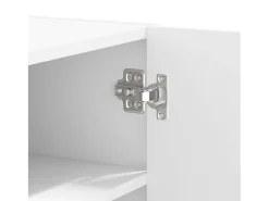 Prateleira*vidaxl Armário de parede 75x35x60 cm derivados de madeira Branco