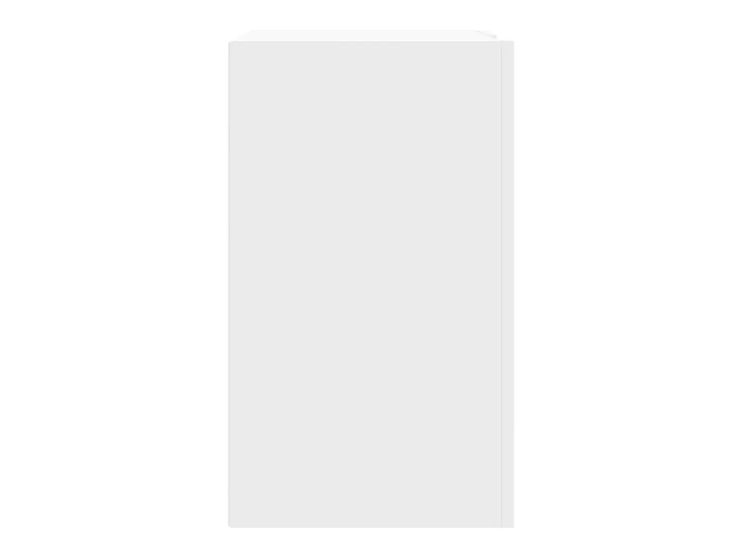 Prateleira*vidaxl Armário de parede 75x35x60 cm derivados de madeira Branco