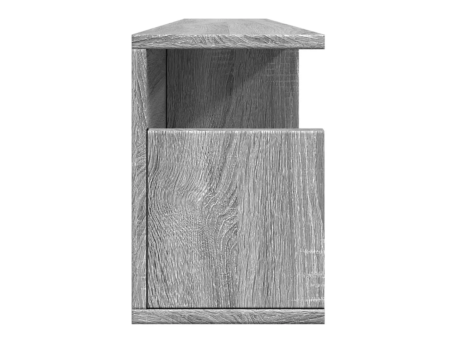 Prateleira|vidaxl Armário de parede 100x20x30 cm deriv. madeira sonoma Cinzento