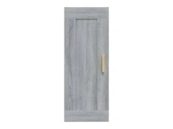 Prateleira*vidaxl Armário de parede 35x34x90 cm derivados madeira sonoma Cinzento