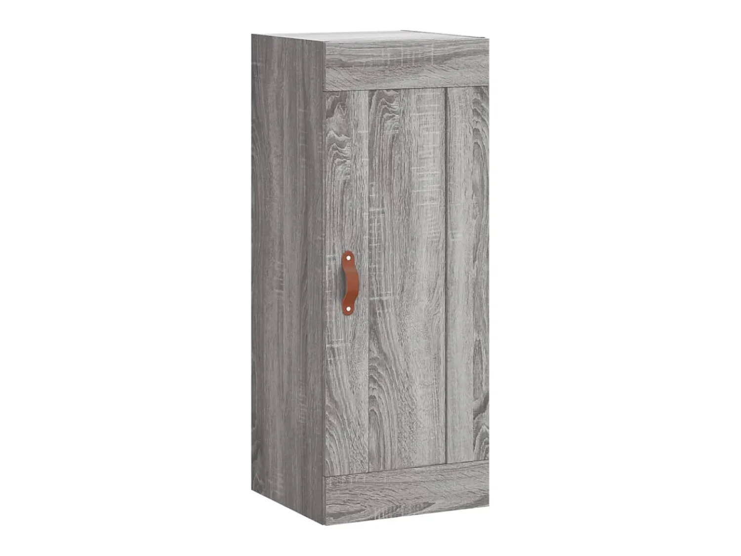 Prateleira|vidaxl Armário de parede 34,5x34x90 cm derivados madeira cinza sonoma Cinzento