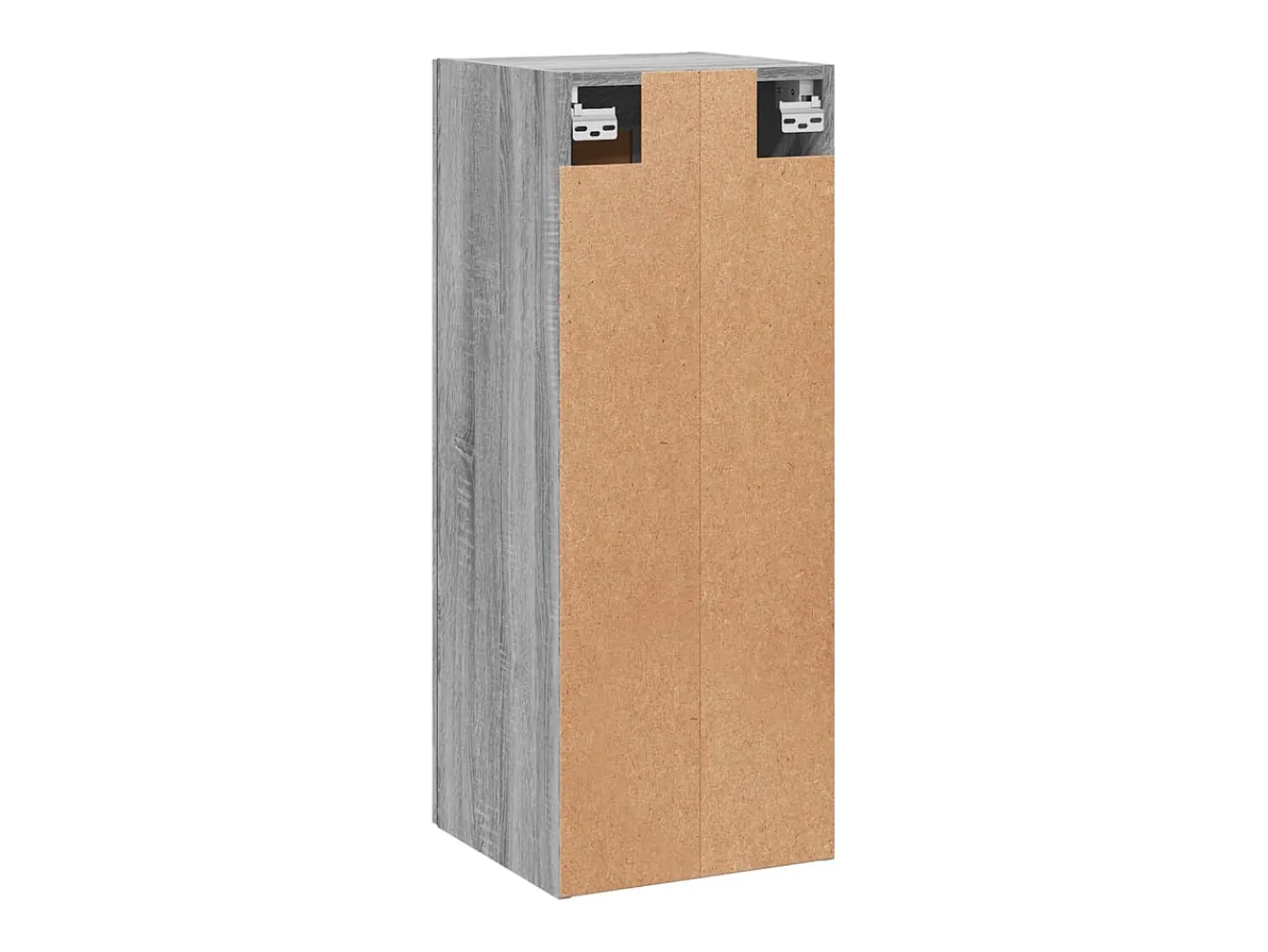 Prateleira|vidaxl Armário de parede 34,5x34x90 cm derivados madeira cinza sonoma Cinzento