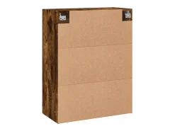 Sale vidaxl Armário de parede 69,5x34x90 cm deriv. madeira carvalho fumado Natural claro