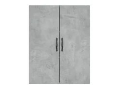 Discount vidaxl Armário de parede 69,5x34x90 cm deriv. madeira cimento Cinzento