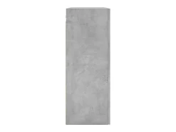 Discount vidaxl Armário de parede 69,5x34x90 cm deriv. madeira cimento Cinzento