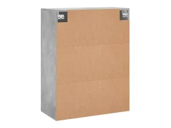 Discount vidaxl Armário de parede 69,5x34x90 cm deriv. madeira cimento Cinzento