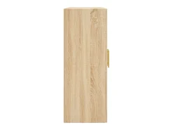 Prateleira|vidaxl Armário de parede 69,5x34x90 cm deriv. madeira carvalho sonoma Natural claro