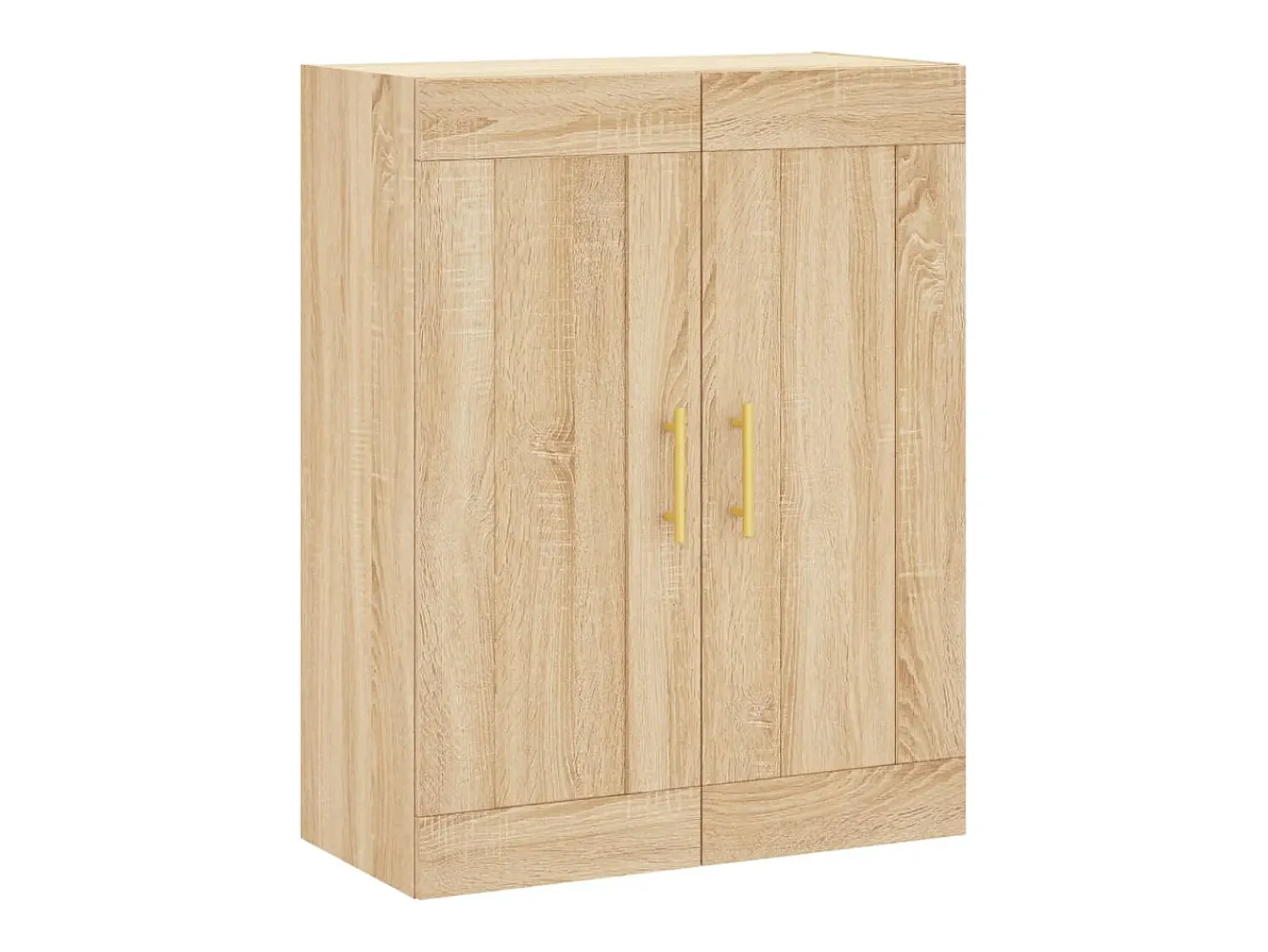Prateleira|vidaxl Armário de parede 69,5x34x90 cm deriv. madeira carvalho sonoma Natural claro