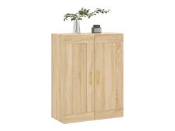 Prateleira|vidaxl Armário de parede 69,5x34x90 cm deriv. madeira carvalho sonoma Natural claro