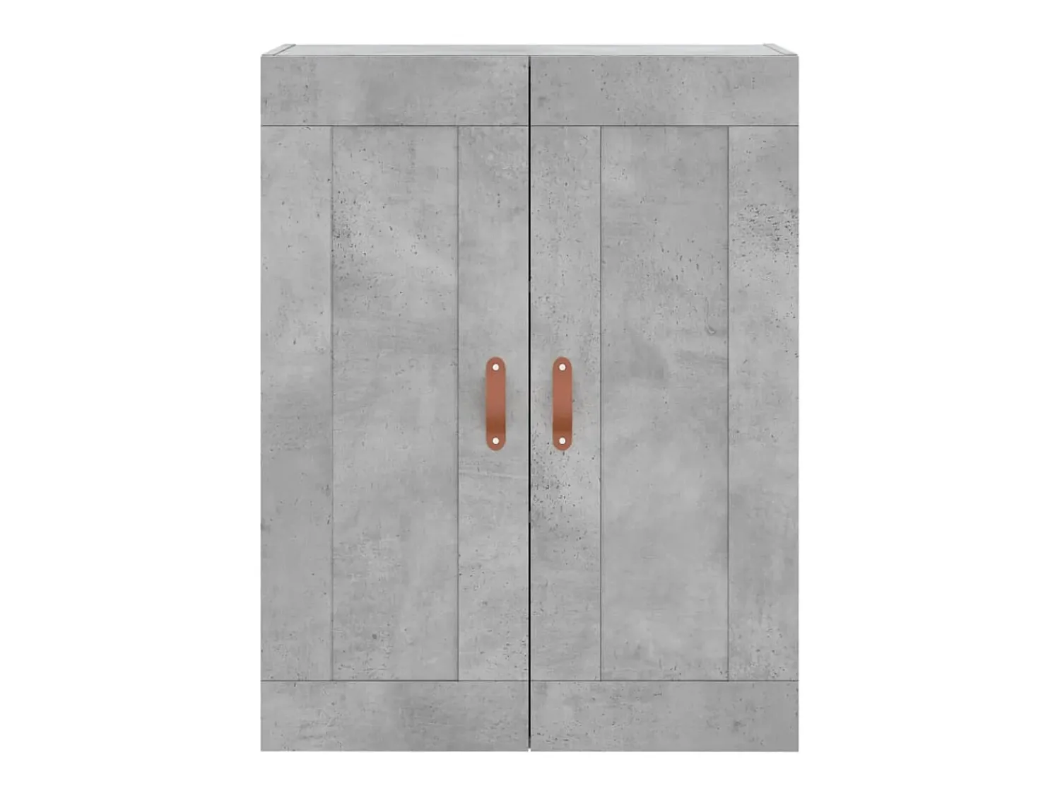 vidaxl Armário de parede 69,5x34x90 cm deriv. madeira cimento^ Prateleira