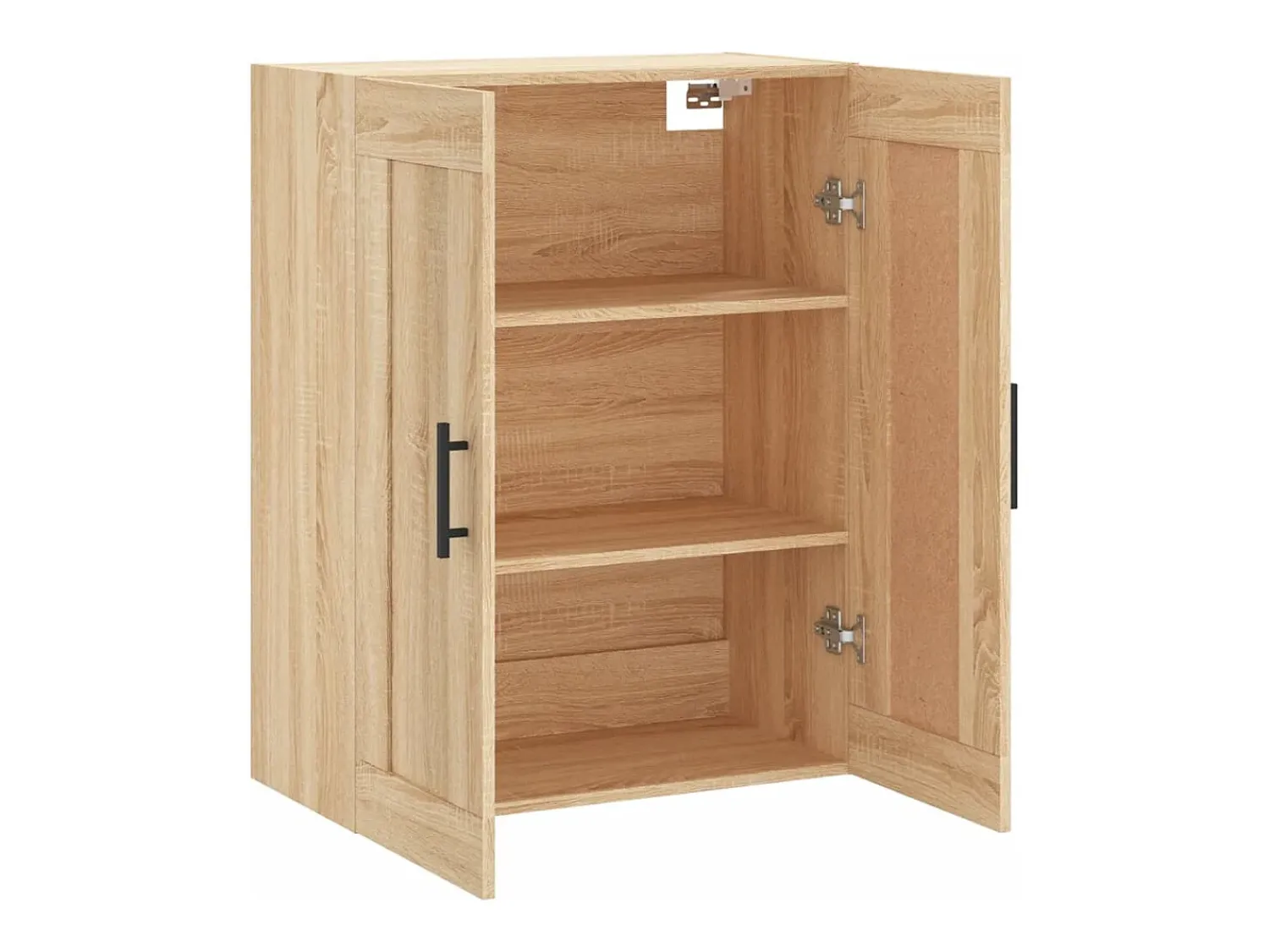 vidaxl Armário de parede 69,5x34x90 cm deriv. madeira carvalho sonoma Natural claro
