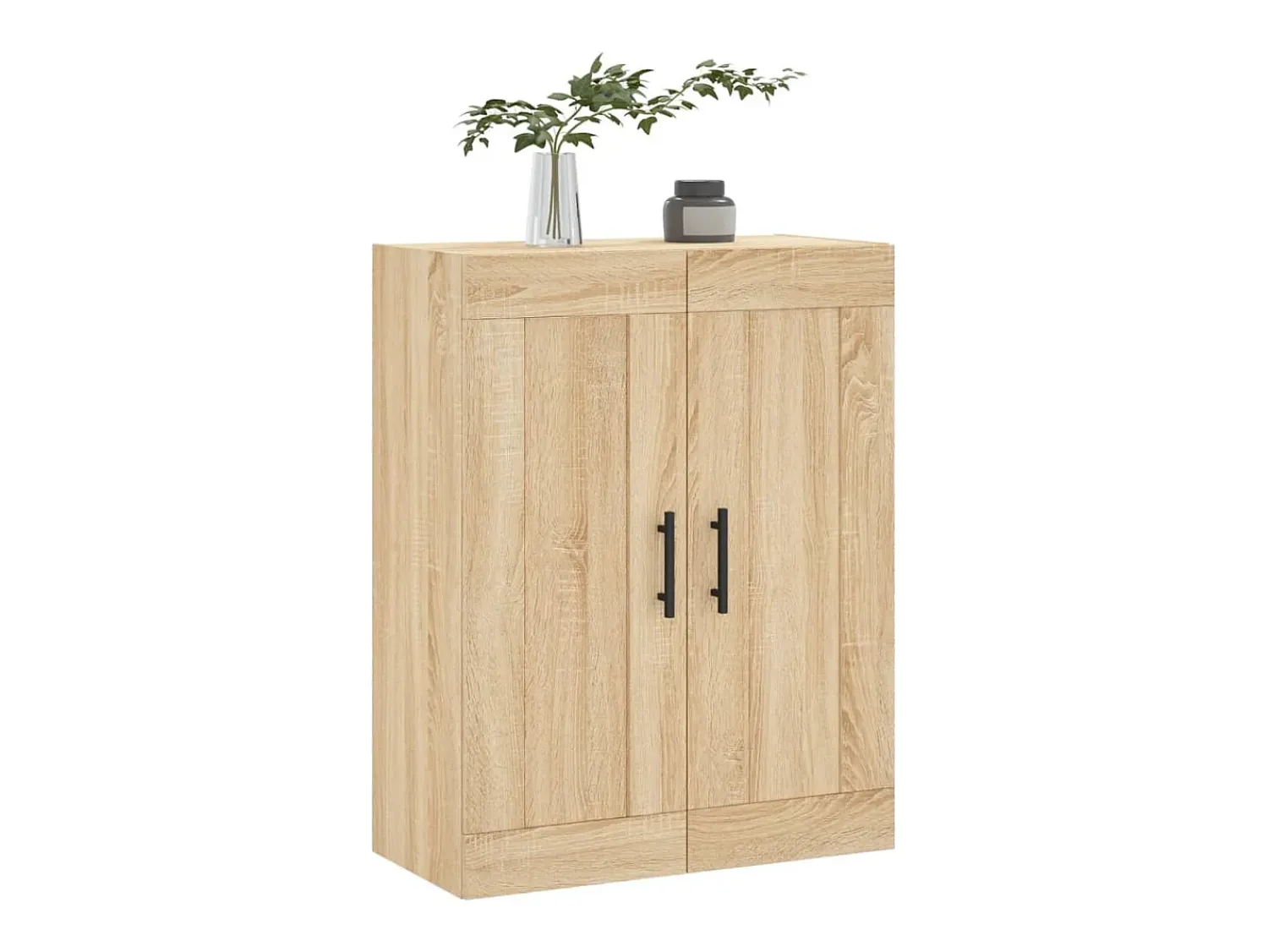 vidaxl Armário de parede 69,5x34x90 cm deriv. madeira carvalho sonoma Natural claro