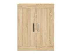 vidaxl Armário de parede 69,5x34x90 cm deriv. madeira carvalho sonoma Natural claro