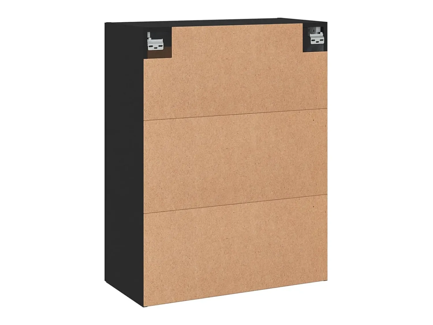 Prateleira|vidaxl Armário de parede 69,5x34x90 cm derivados de madeira Preto