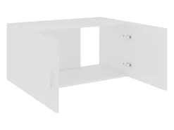 New vidaxl Armário de parede 80x39x40 cm derivados de madeira Branco