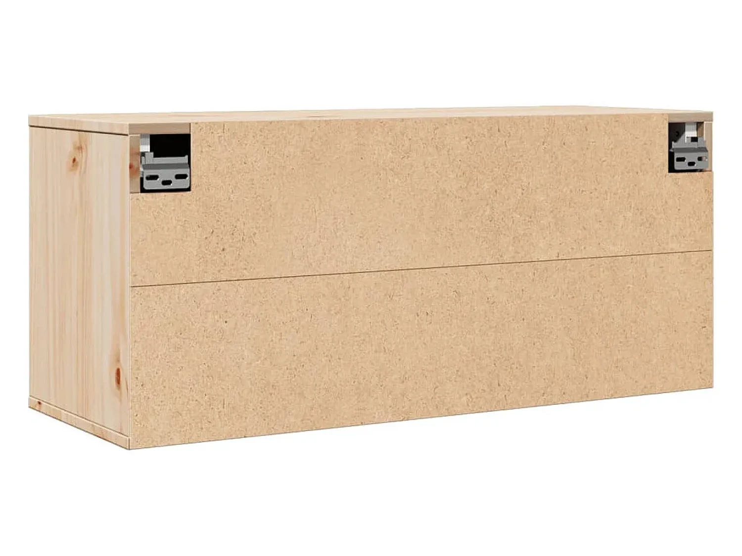 vidaxl Armário de parede 80x30x35 cm madeira de pinho maciça^ Prateleira