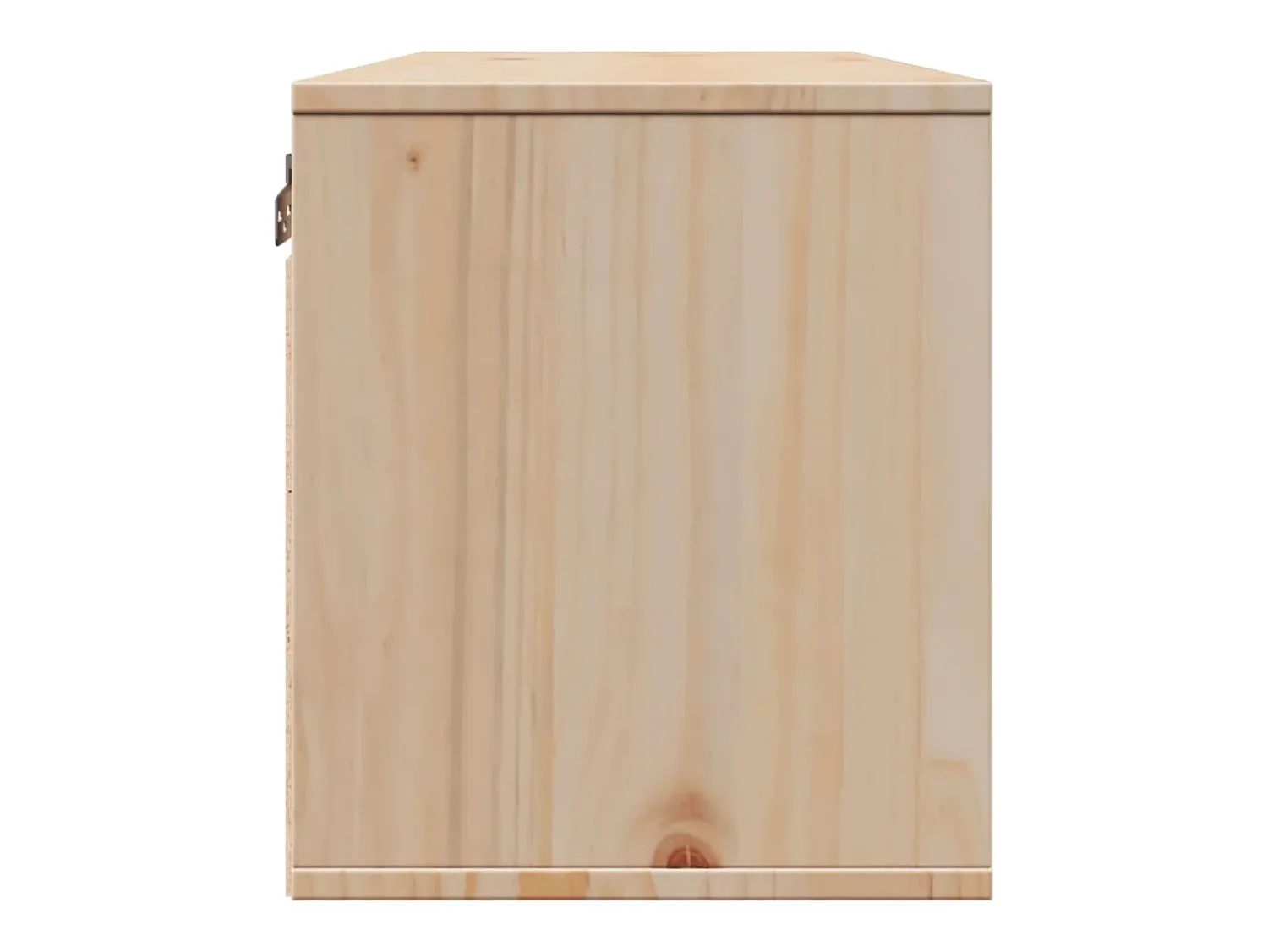 vidaxl Armário de parede 80x30x35 cm madeira de pinho maciça^ Prateleira