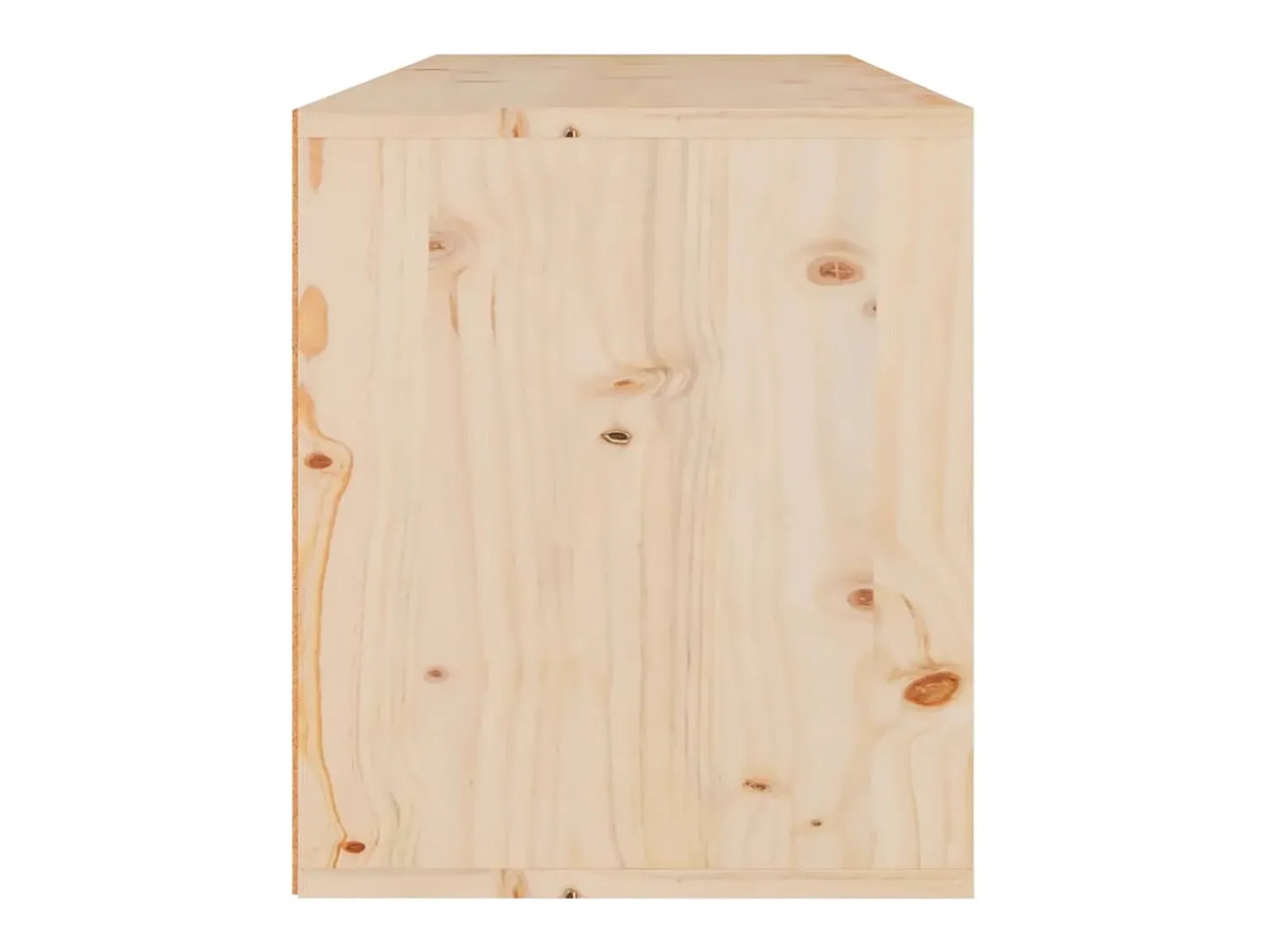 vidaxl Armário de parede 80x30x35 cm madeira de pinho maciça^ Prateleira