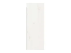Prateleira|vidaxl Armário de parede 30x30x80 cm madeira de pinho maciça branco Castanho