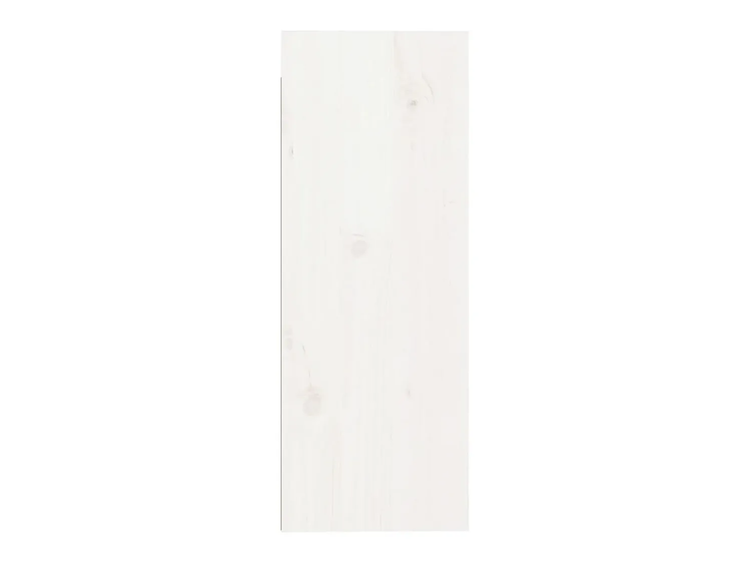 Prateleira|vidaxl Armário de parede 30x30x80 cm madeira de pinho maciça branco Castanho