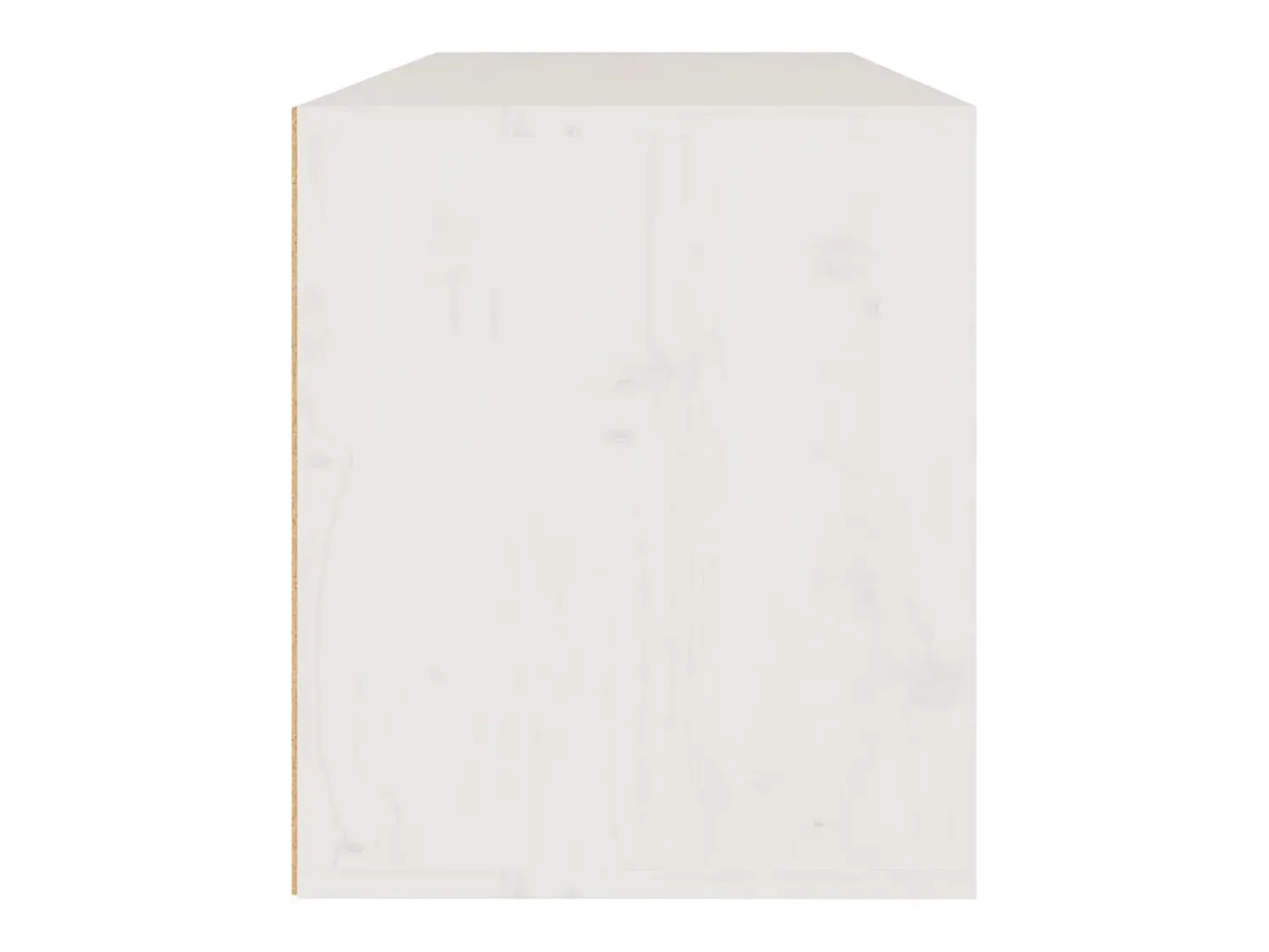 vidaxl Armário de parede 80x30x35 cm madeira de pinho maciça^ Prateleira