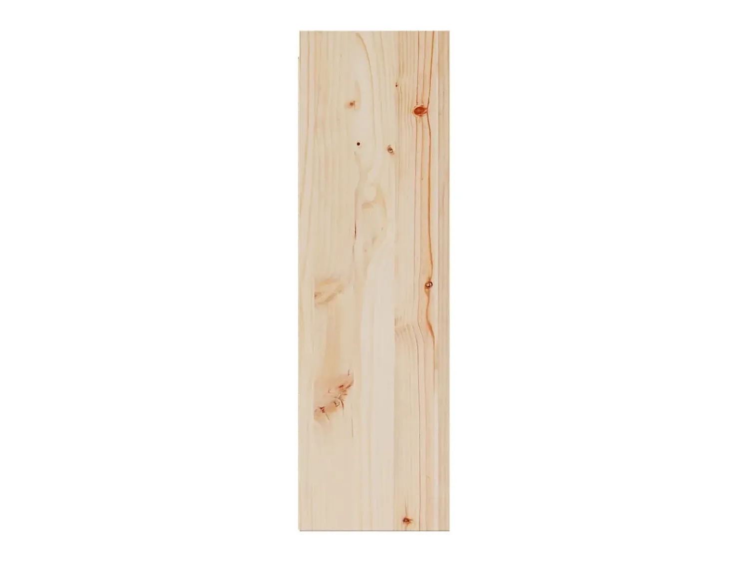 Sale vidaxl Armário de parede 30x30x100 cm madeira de pinho maciça Castanho