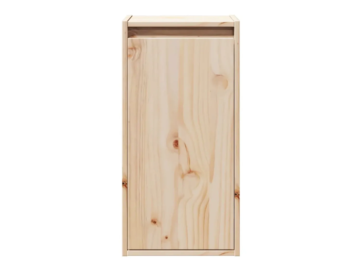 Prateleira*vidaxl Armário de parede 30x30x60 cm madeira de pinho maciça Castanho