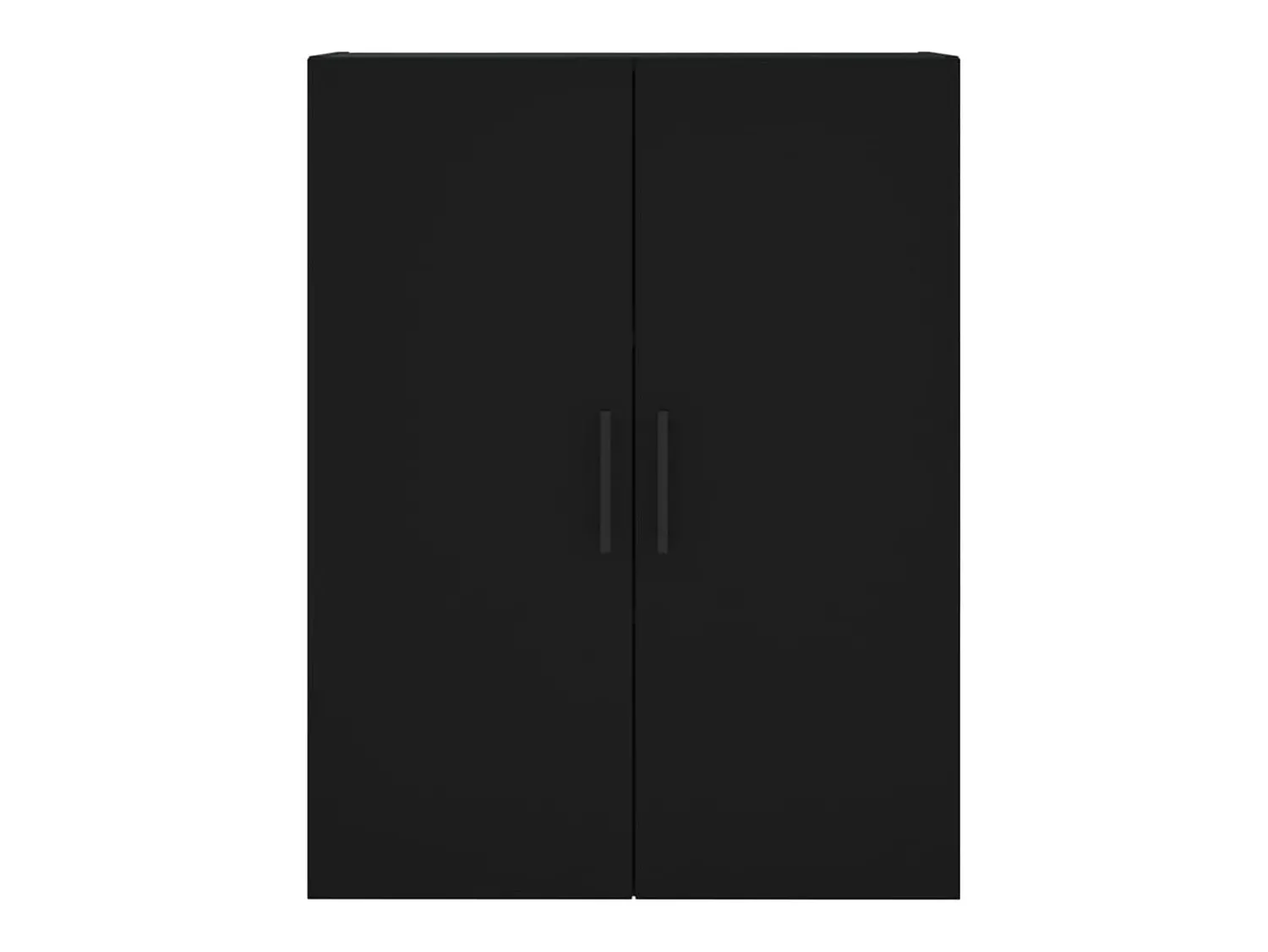 Prateleira*vidaxl Armário de parede 69,5x34x90 cm Preto