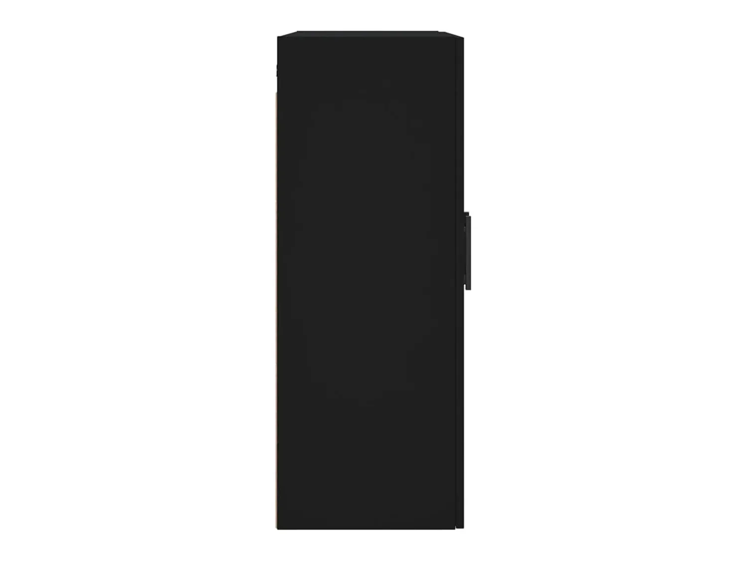 Prateleira*vidaxl Armário de parede 69,5x34x90 cm Preto
