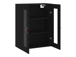 Clearance vidaxl Armário de parede 69,5x34x90 cm Preto