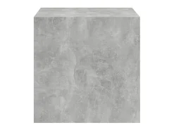 Prateleira|vidaxl Armário de parede 37x37x37cm derivados madeira cimento Cinzento