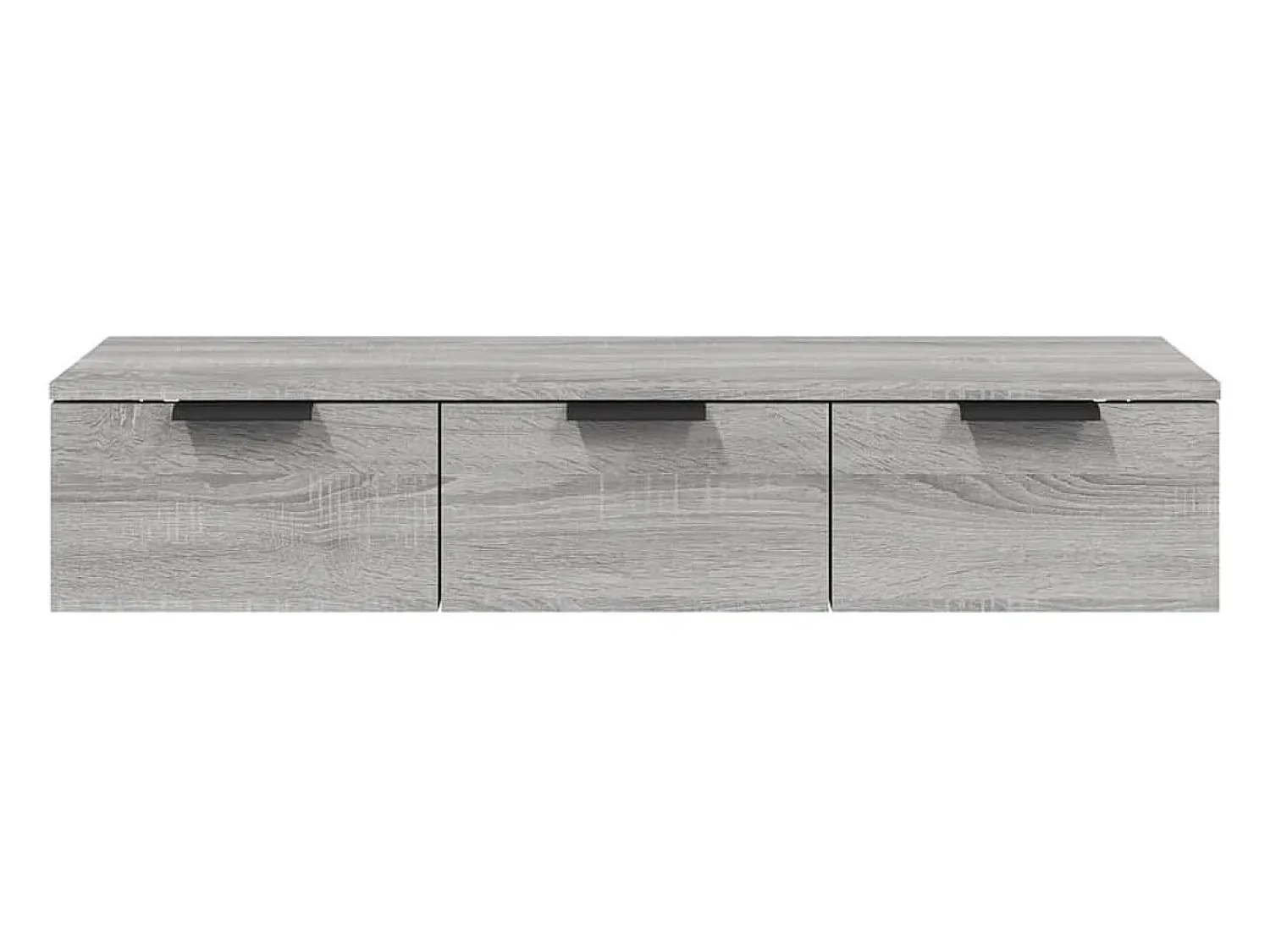 vidaxl Armário de parede 102x30x20cm derivados madeira sonoma^ Prateleira